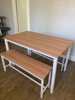Dining Room Table with Benches