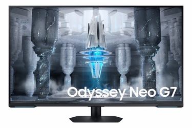 Used excellent condition Samsung 43inch Odyssey Neo G7 4K Smart gaming monitor