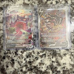 Pokemon Gengar And Giratina ALT ARTS