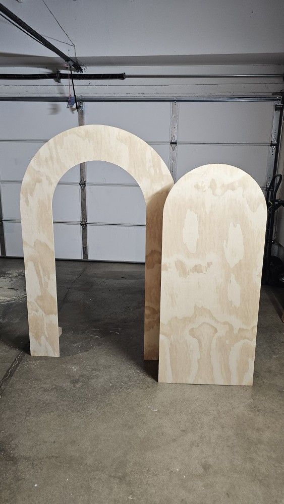 Wood Backdrop Unfinished