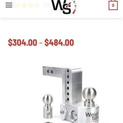  3” Receiver, Weight Safe, Scale Hitch