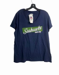 Women’s Seattle Seahawks NFL V-Neck T-Shirt Size XL