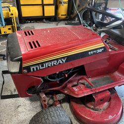 Vintage Murray riding lawn mower