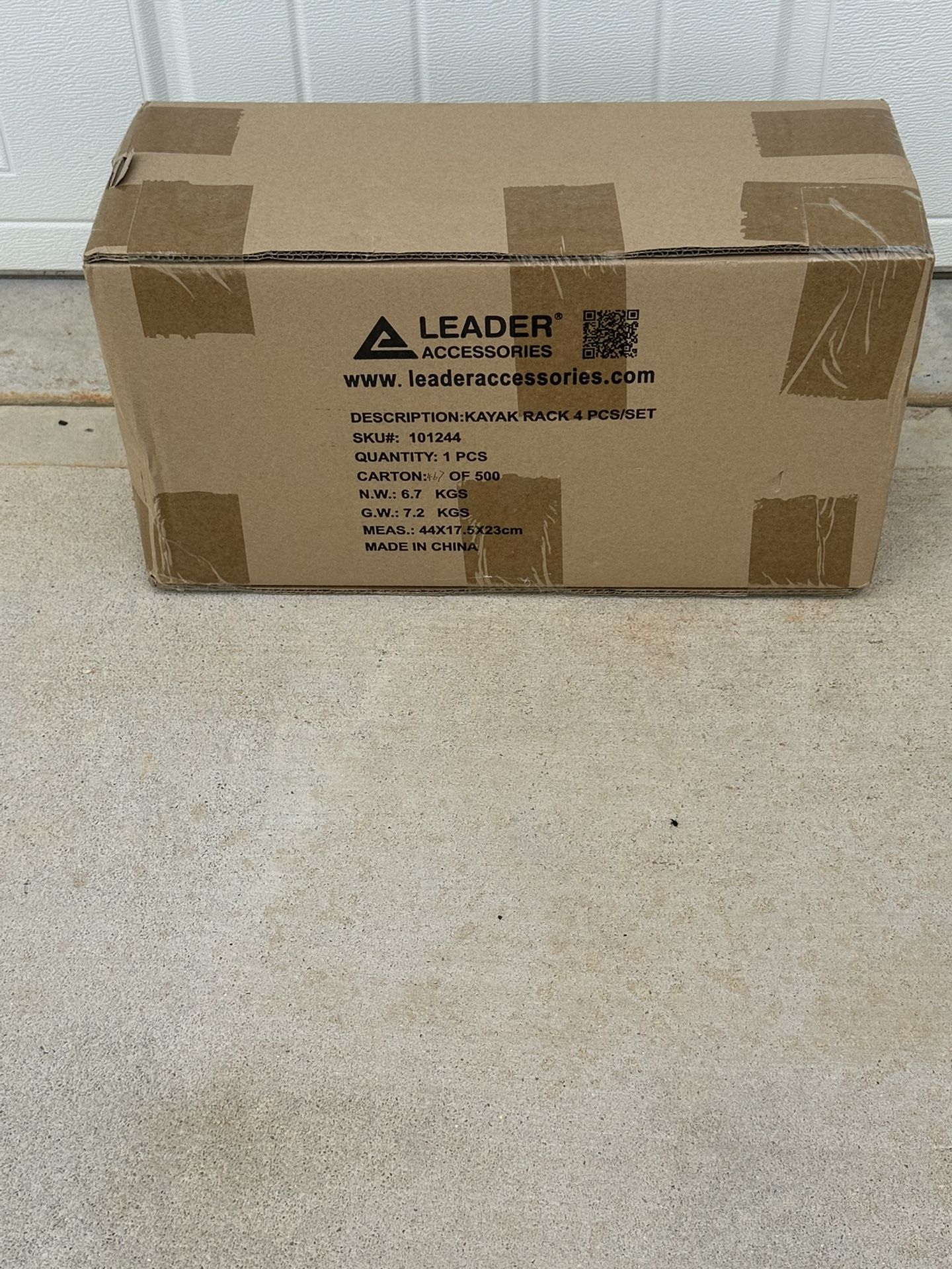 Leader Kayak Rack 2 Pair J Bar