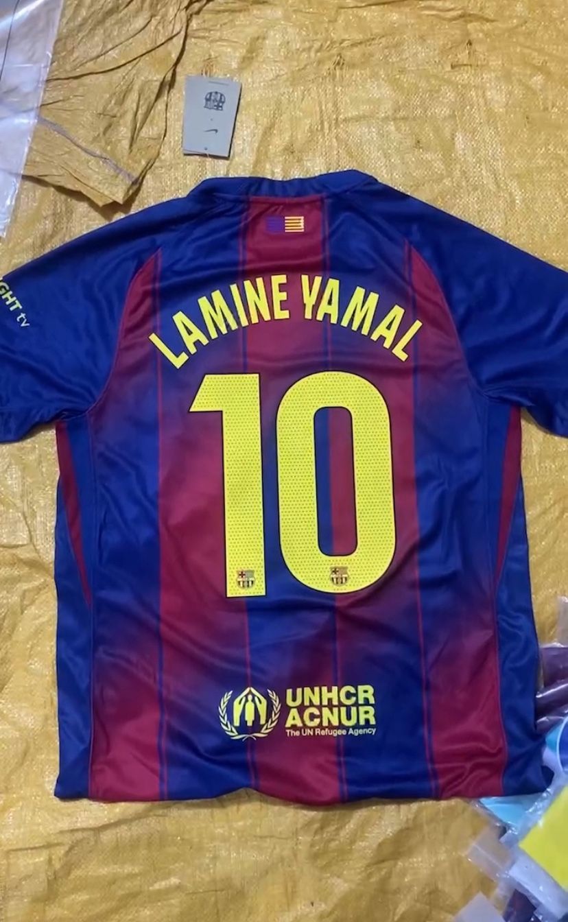 🔥 Nueva Camiseta Barcelona 2025/26 – Lamine Yamal #10