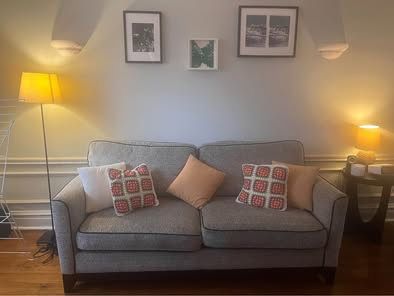 Black And White Couch