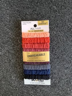 8pcs hair ties, new