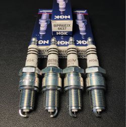 6637 BPR6EIX NGK | Iridium IX Spark Plugs 4x