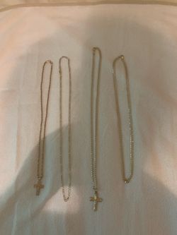 14k gold chains and pendants