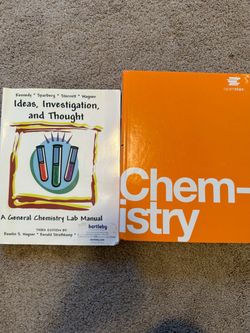 Chemistry textbook and Lab manual