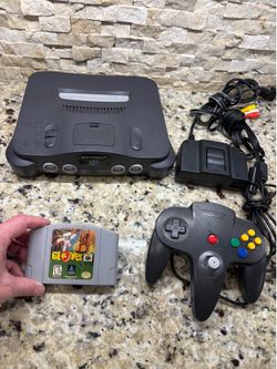 Nintendo 64 N64 with Memory Expansion