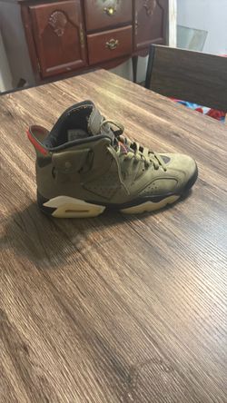 Jordan 6 retro Travis Scott olives