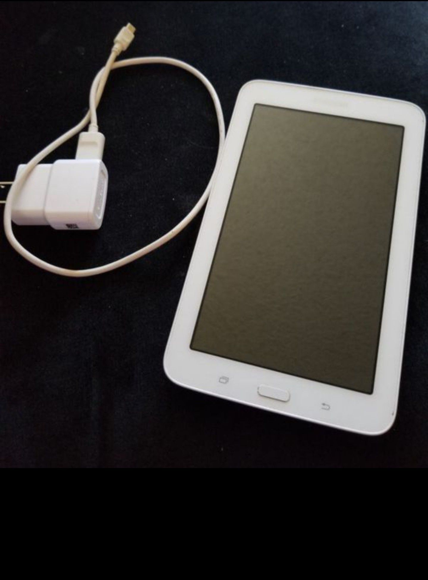 Samsung Galaxy Tab E Lite Wi-Fi 8 GB White 7" Got Wet does not turn on Fix it or for parts