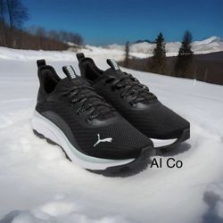 NEW Puma Women's Sophia EVO Sneakers Active Casual Shoes Sz 7, 8, 8.5 & 10 Black NIB