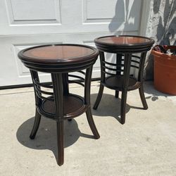 Round Side End Tables 