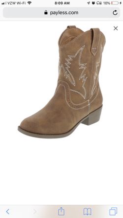 **New** Girls cowboy boots size 2