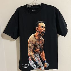 Official UFC Max Holloway BMF Champion T-Shirt - Black, Size Medium