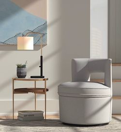 Swivel Lounge Chair Rivet