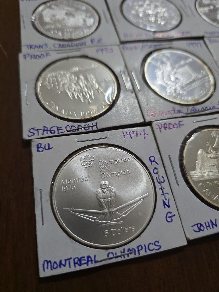 Canada Silver Dollars