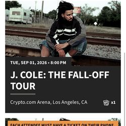 J. Cole: The Fall Off Tour LA Night 1