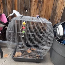 BIRD CAGE AND REPTILE CASE 