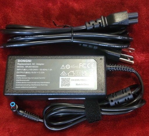 Dogni Replacement Charger / Power Supply for HP Blue Tip Laptop / Chromebook