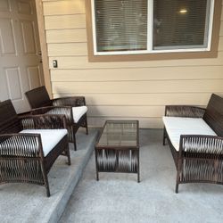 Patio Set 4 Pieces 