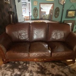 Leather Designer Couch