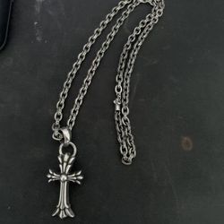 Chrome Hearts Cross Chain