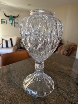 Shannon Lead Crystal apothecary jar