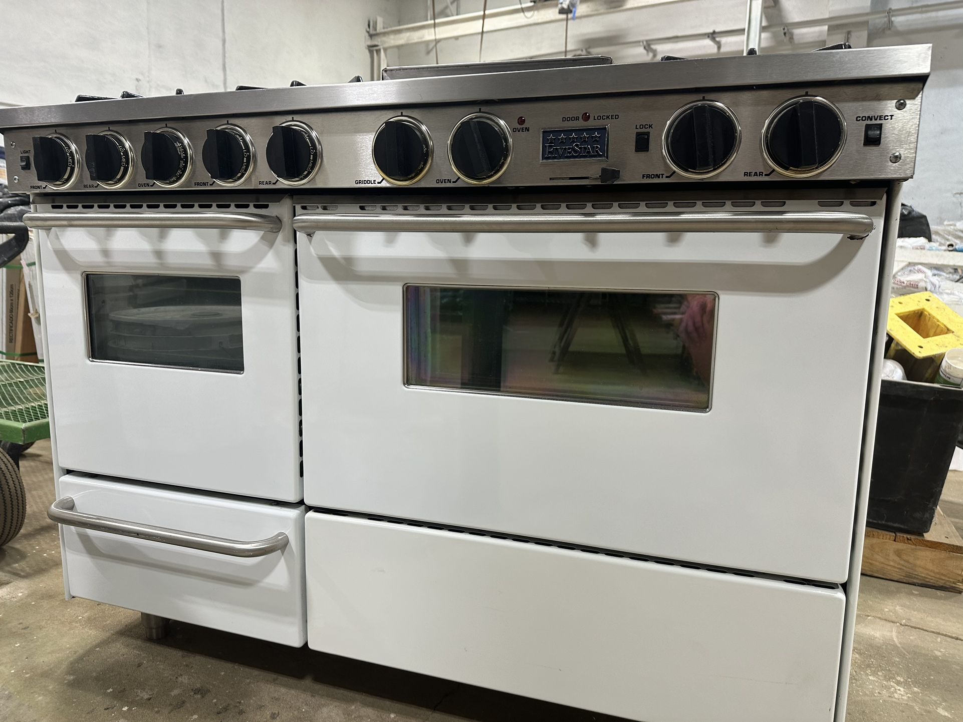 Five Star Gas Range, Dual Oven