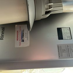 Rinnai Tankless Water Heater - Ready To Use 