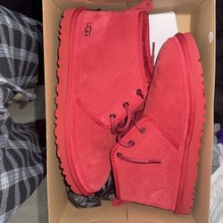 Red Ugg Boots Size 10 