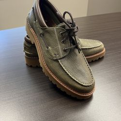 Men’s Olive Green Sperry’s Size 9w