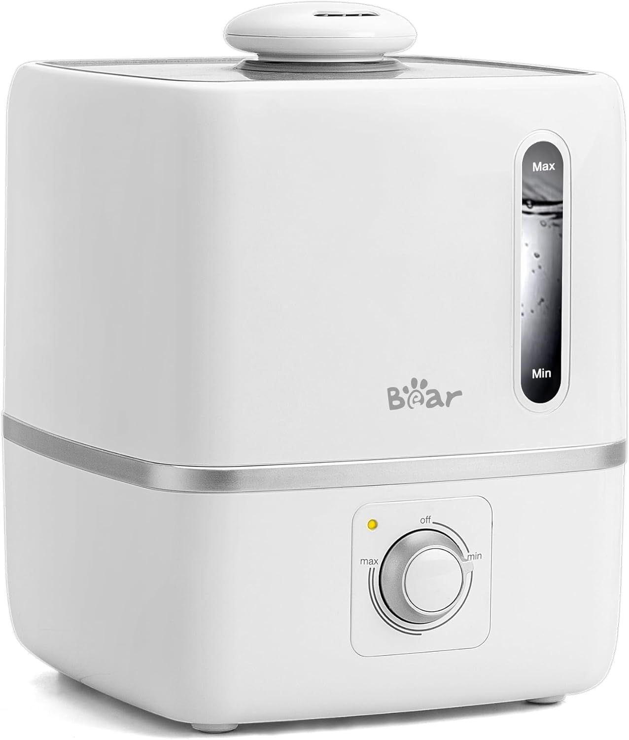 BEAR Humidifiers for Bedroom, 3L Cool Mist Humidifiers and Oil Diffuser, Quiet Rapid humidifiers for Home Whole House, with Adjustable Mist Output and
