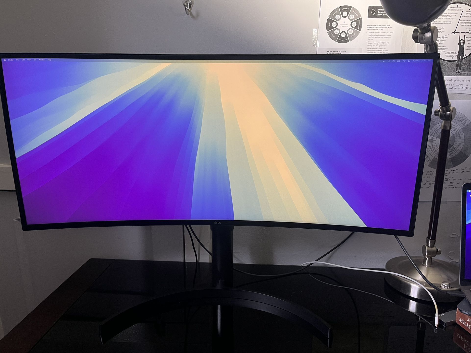 LG LED Monitor 34" Curved UltraWide WQHD (3840 x 1440) IPS Display, 99% Color Accuracy, Immersive, Detailed Contrast, USB-C, Anti-Glare, Adjustable -