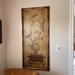 Beautiful, Vintage Wood Art $50