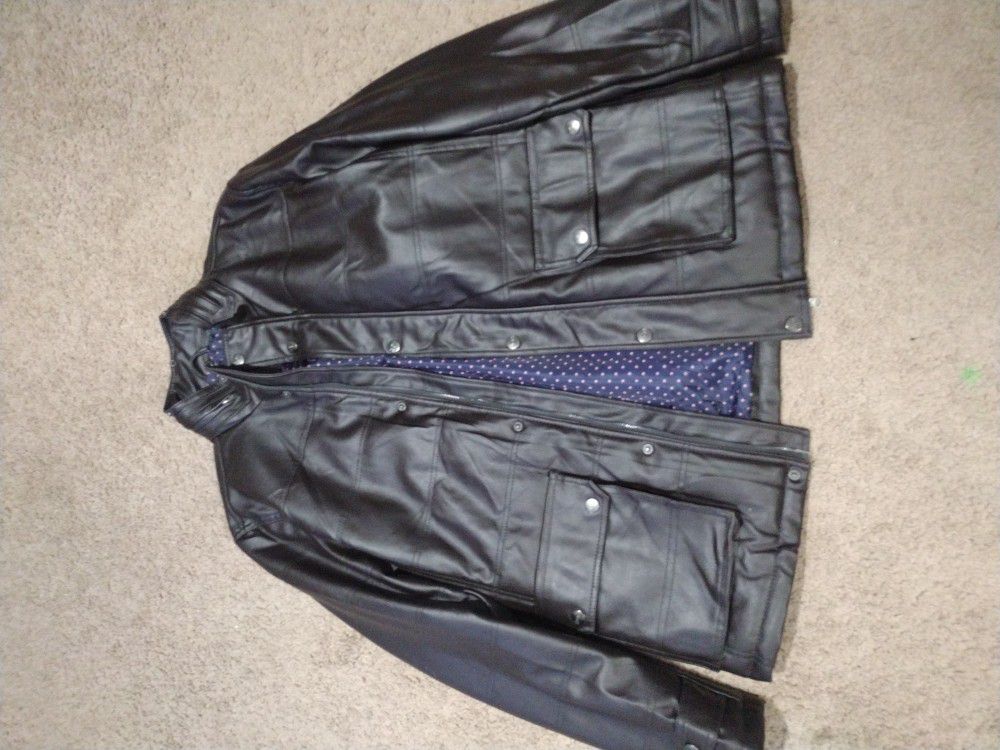 Emporio Leather Jacket 