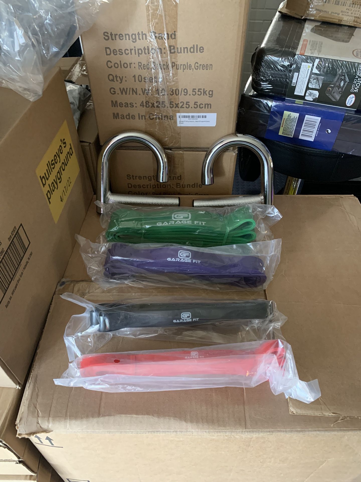 Resistance Bands And Handles