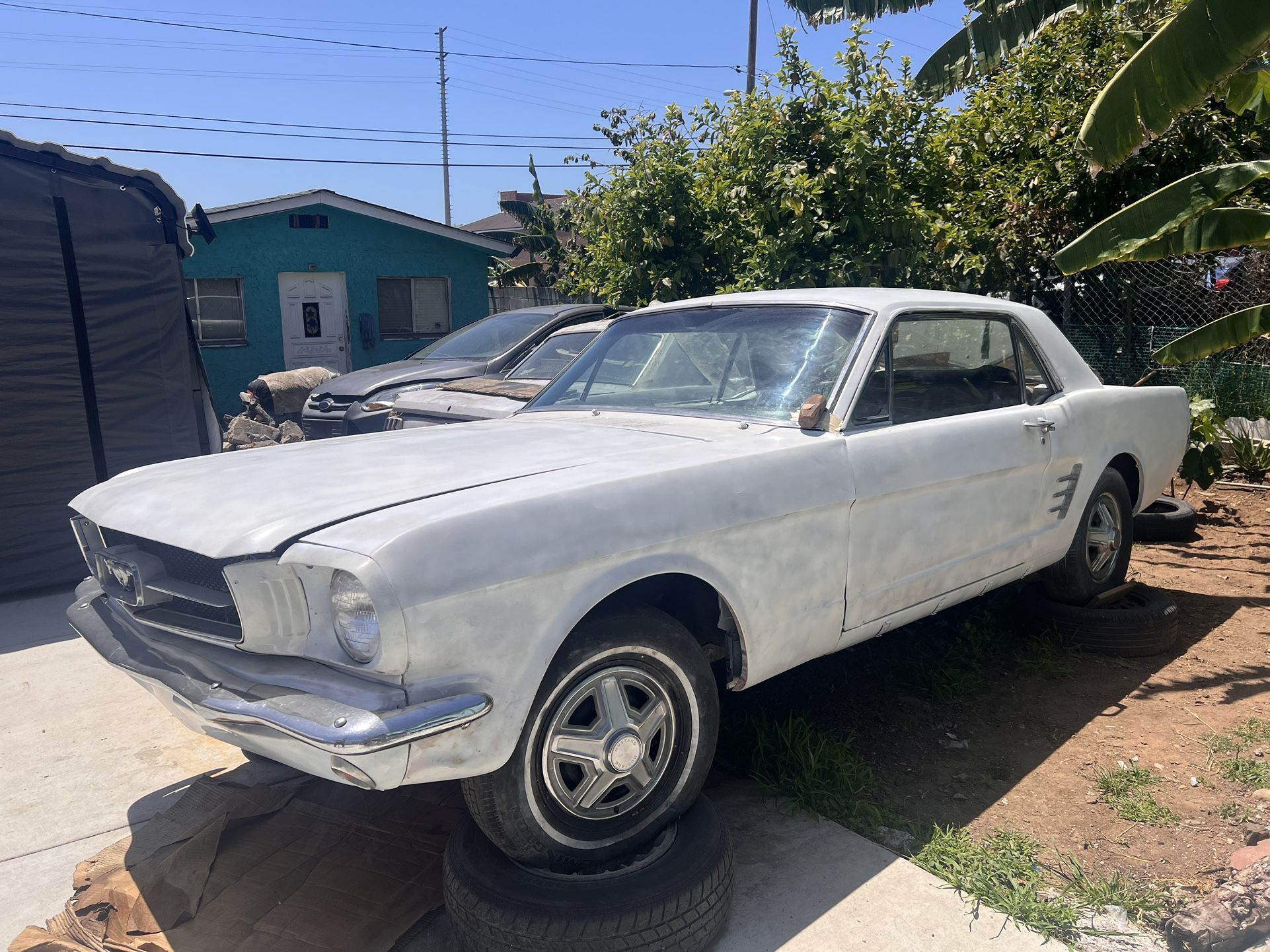 1966 Ford Mustang Project Parts