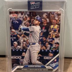 2024 Topps Shohei Ohtani 50/50 Club Card - Comes In One Touch Case