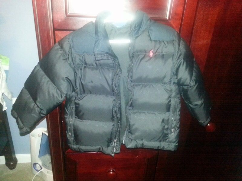 Polo down winter jacket size 3 years old