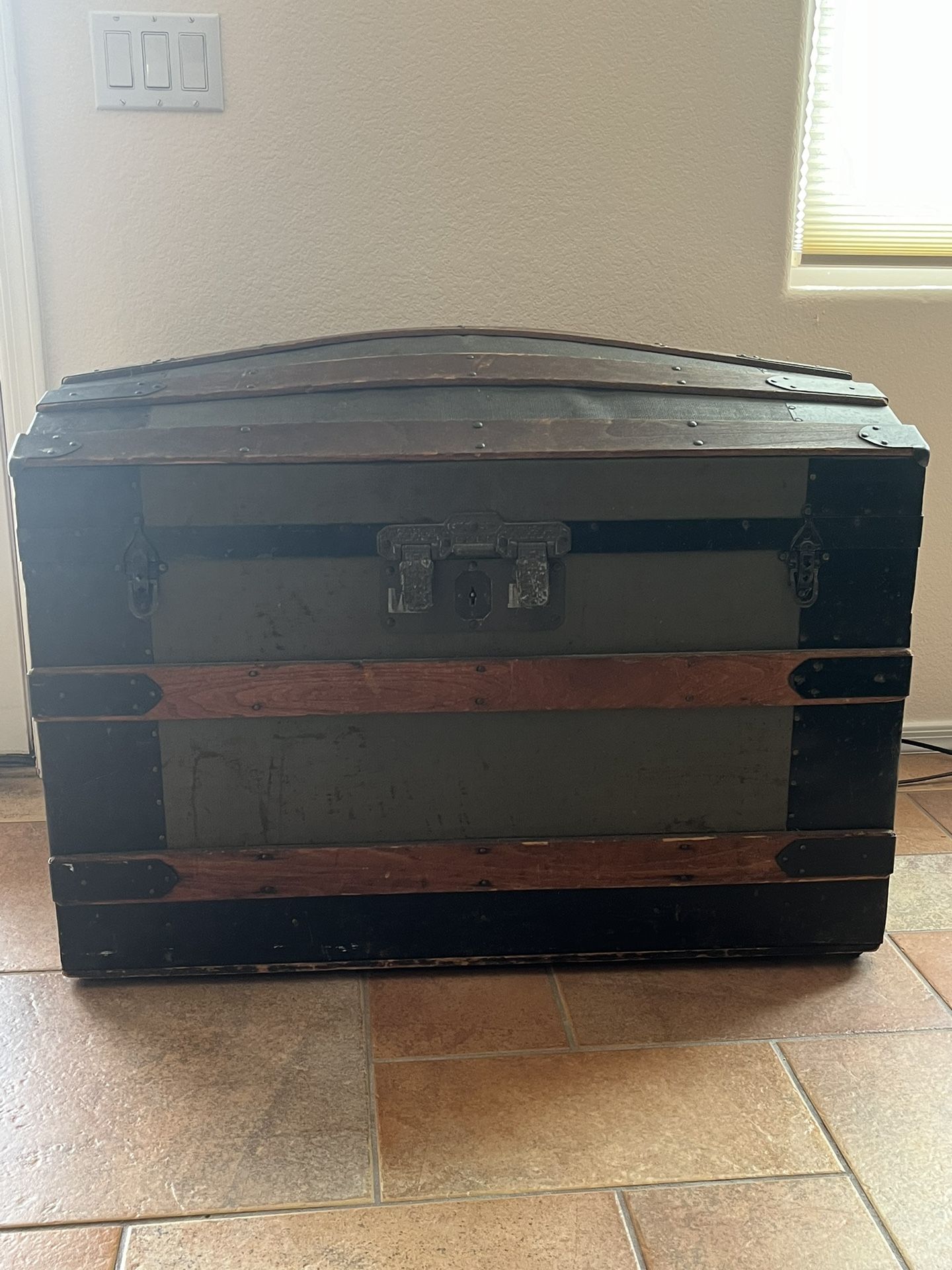 Domed Steamer Trunk