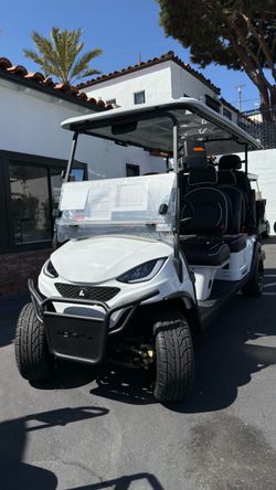 2027 Activ EV Pulse 6-Seater Non-Lifted 48V Lithium Street Legal LSV NEV Golf Cart