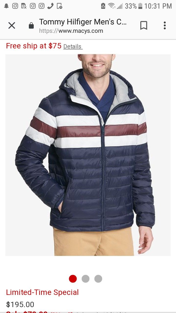 Tommy Hilfiger winter jacket