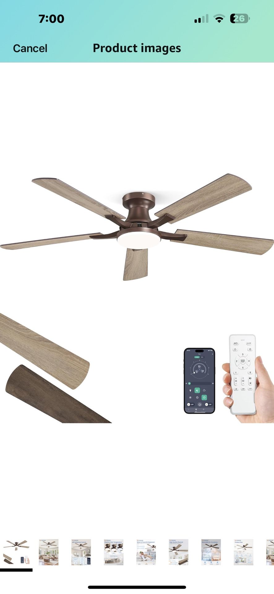 Ceilinhylight Fan New $55