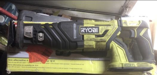 Ryobi P517 Brushless Reciprocating Saw 18V Saw-zall ** TOOL ONLY **s1