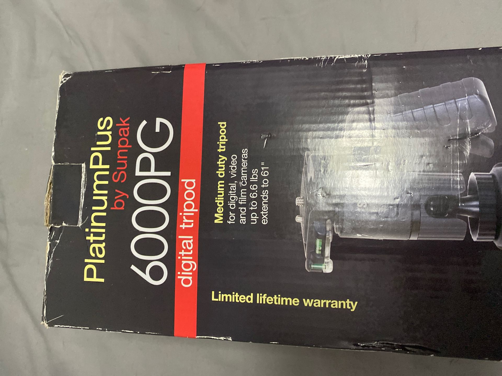 Platinumplus sunpack 6000PG digital tripod