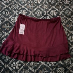 Valentines Day Red Mini Skirt 