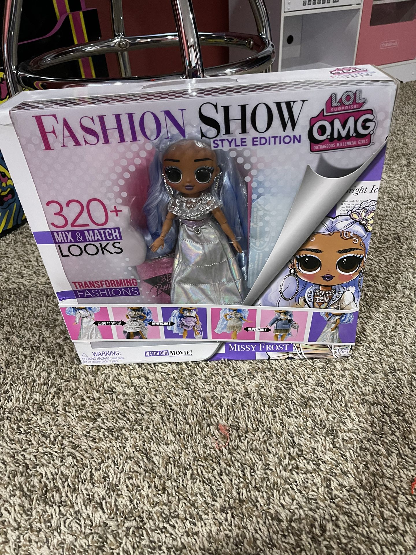 lol surprise omg fashion show style edition missy frost fashion doll 
